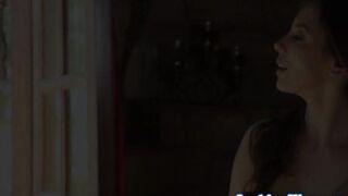 Lesbian step sisters rub each others pussy 