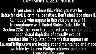 Ginger Bush Lauren Phillips Gets Punished By Milf Sara Jay!