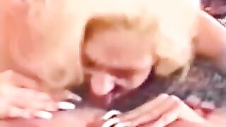 Minka and Elizabeth Starr tit to tit