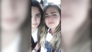 Girls kissing amateur 2