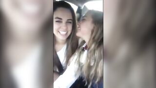 Girls kissing amateur 2