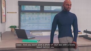 3D Cheating in the Office - Wife Cheats with Boss While Her Loser Husband Waits at Home. Animated cuckold porn video online. V2 FM1A