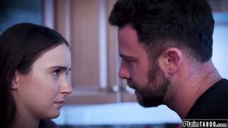 Stepdads scheme to fuck his busty stepdaughter Hazel Moore and gfs works out well.He sends her gf Jill Kassidy to his stepson where shes anal reamed