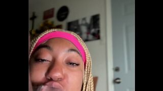 Family drama I walk to my stepsister on FaceTime Joi call I ask for a blowjob