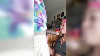 Family drama I walk to my stepsister on FaceTime Joi call I ask for a blowjob