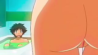 Hentai Uncensored - My girlfriend's stepsister gives me a handjob in the bathroom