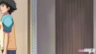 Hentai Uncensored - My girlfriend's stepsister gives me a handjob in the bathroom