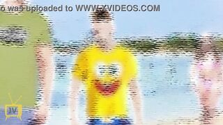 At the Nude Beach with my family