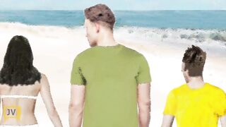 At the Nude Beach with my family