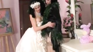 Lesbian mother in law & cheating bride