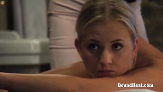 DoA 2: Obedient Slave In Handcuffs Oiled For Mistress