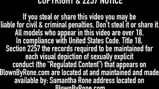 Naughty Teen Samantha Rone Fucks Busty Mommy Mindi Minx!