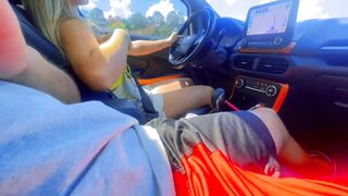 Mysterious Uber Driver Jerks Off During Ride