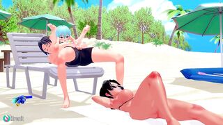 Femboy boy seduces his senpai and they end up fucking