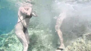 Under Water Sex with Hot Milf