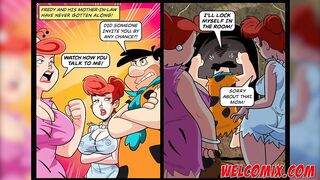 I love my big ass mother-in-law! Flintstones Porn Comics