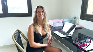 Milena, sexy milf, loves big cocks