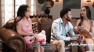 On Vacation step dad & step mom Reveal The secret.. That we All Need To Fuck now!!