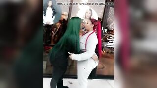 Black BBW's Make Out