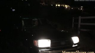 Busty stepmommy pleasured until she cums 