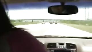 Girls give each other road head 