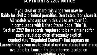 Spit Cunt Lover Lauren Phillips Goes Lesbo With Alix Lovell