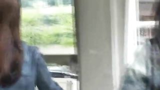 girls use Buttplug in public