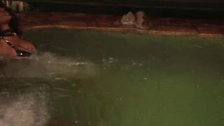 Hot Lesbian Pool Sex