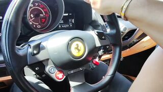 Real Gas Station Pick Up-Fine Ass Luna Luxe Gets Fucked on my Ferrari - TeddyT