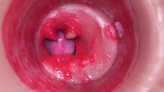 Camera in Vagina, Cervix POV, "Creampie", "Fucking breed me""4k