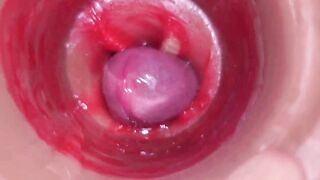 Camera in Vagina, Cervix POV, "Creampie", "Fucking breed me""4k