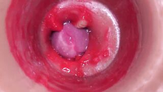 Camera in Vagina, Cervix POV, "Creampie", "Fucking breed me""4k