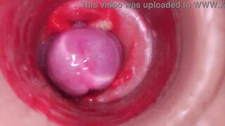Camera in Vagina, Cervix POV, "Creampie", "Fucking breed me""4k