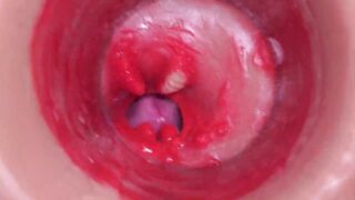 Camera in Vagina, Cervix POV, "Creampie", "Fucking breed me""4k