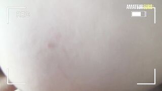 Skinny German Slut Fucked Deep by Mature Cock In Hot Sextape - AMATEUR EURO