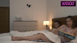 How Step Mom’s Double Creampie Lust Explodes Over Step Son’s Porn in Bed?