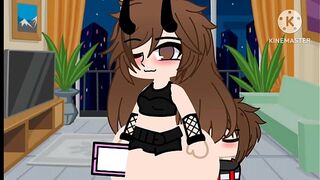 My stepbrother fucks me before going to a party (Gacha Club)