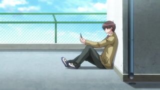 Hentai blonde gf cheats on bf with older guy