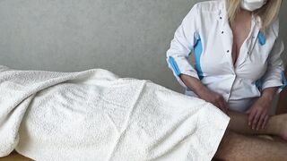 What does a female masseuse's fantasy about a man with a giant dick look like