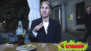 Bareback anal sex, ass to mouth. BBC for slut Valeria del Rio, another interracial on Nigged