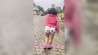 Cutiepiie Curvy - Morning Walk Gone Wrong: Oops, I Farted!