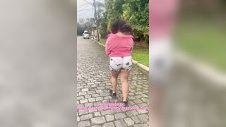 Cutiepiie Curvy - Morning Walk Gone Wrong: Oops, I Farted!