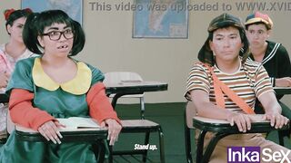 Kikin and Doña Rosinda commit the darkest sin at the Chibolo 18 school.