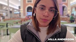 I conquer my stepsister in the shopping mall, and I PUT her in our old people's bed