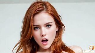 Fucking stepsis in pussy and big ass - Anal sex and orgasm in the bedroom - Virtual Sex [AI generated]