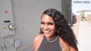 Big Booty Neighbor Seduces Married Man And Fucks Him While His Wife Is A Few Doors Down