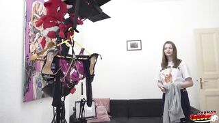 GERMAN SCOUT - First Anal Sex for German Skylar Sweet at Pick Up Casting in Berlin