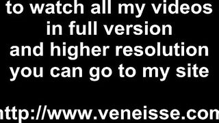 veneisse outdoor BDSM lesbian toy and double fisting