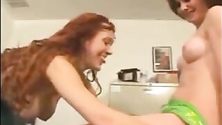 Mature Lesbian and teen