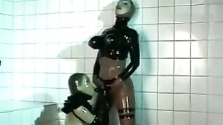 Rubber Strapon Lesbians